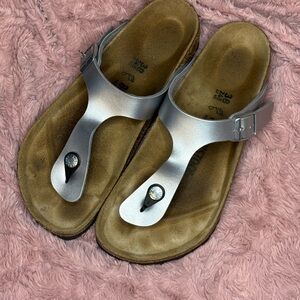 Birkenstock Silver Woman Sandal